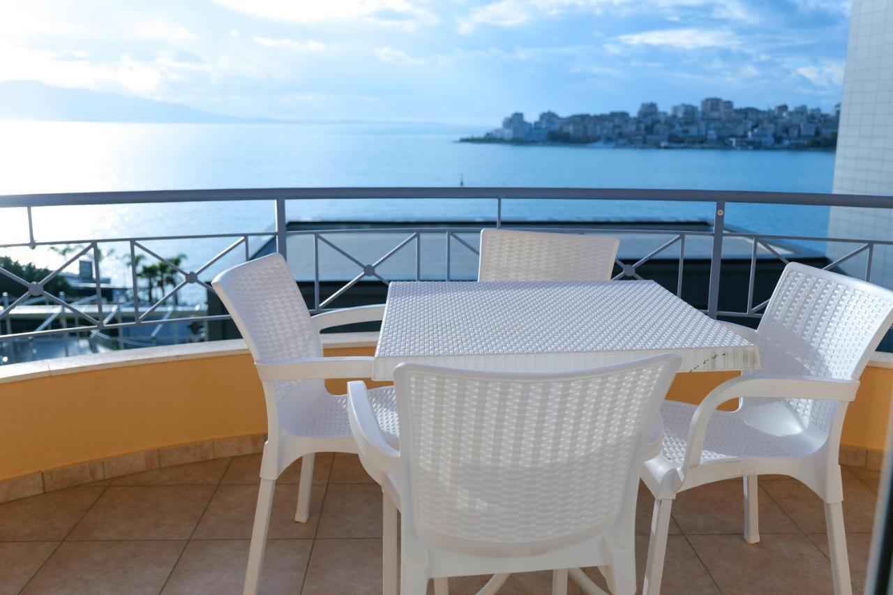 Noel Sea View Apartments Sarande Ngoại thất bức ảnh